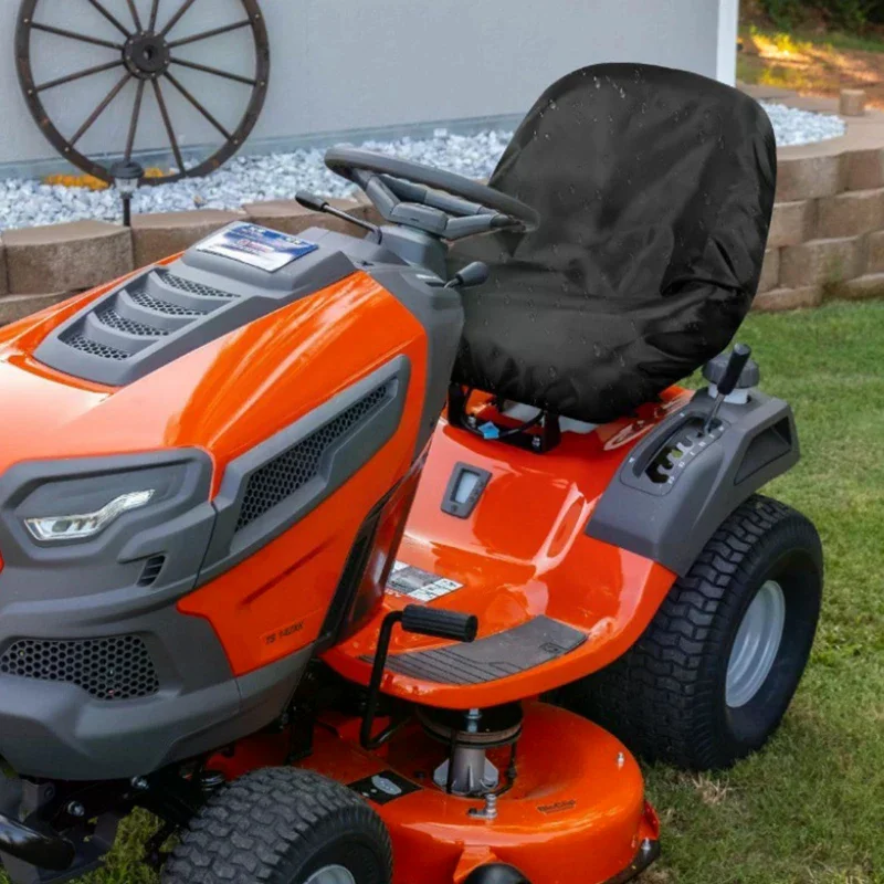 Tractor Seat Cover Rainproof Riding Lawn Mower Seat Covering - Tractor Part Coverage Accessories For Outdoor Garden Farm