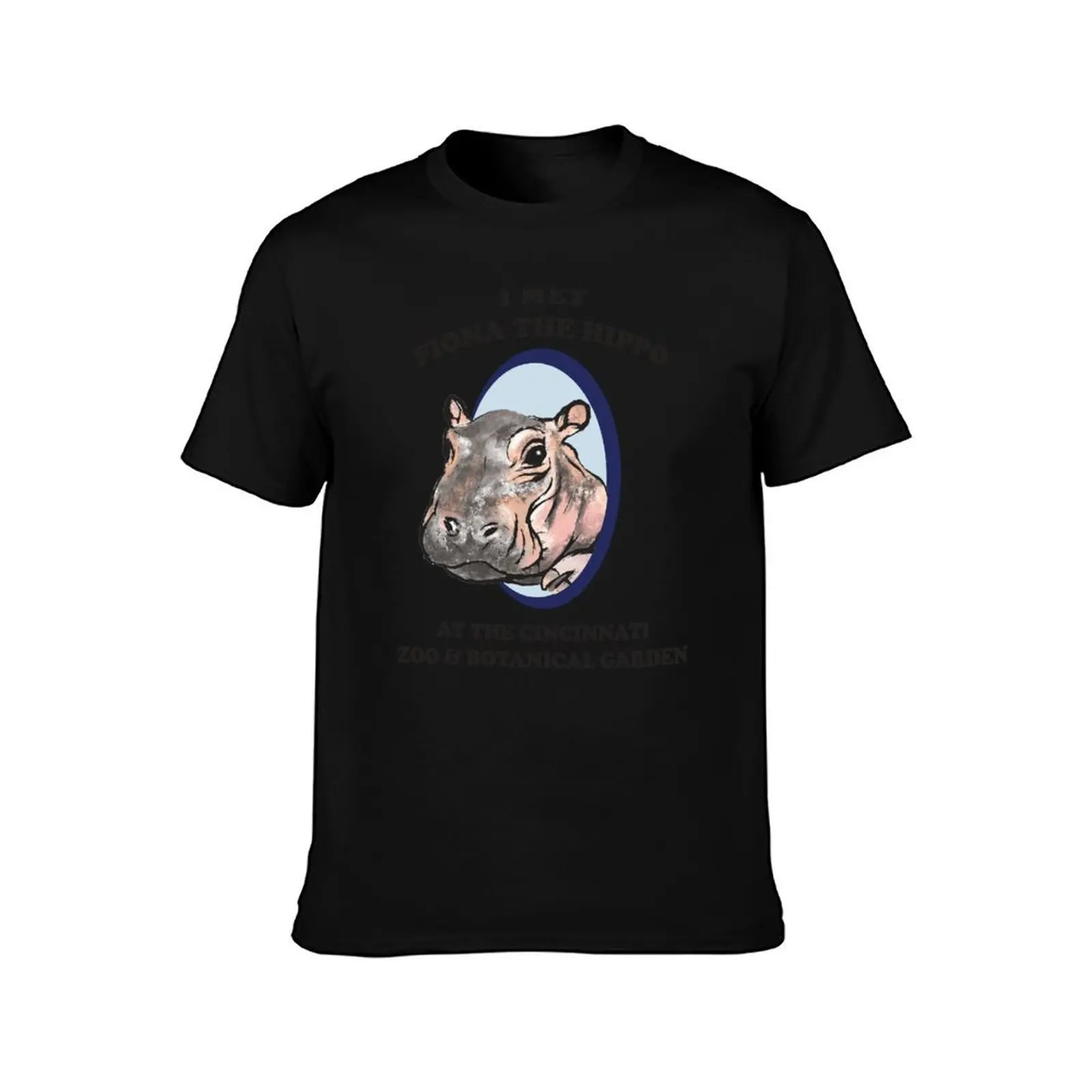 Fiona the Hippo T-Shirt t shirt for man 100 percent cotton T-Shirt