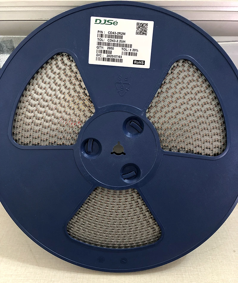 (50 個) SMD パワーインダクタ CD43 シリーズ 2.2uH 3.3uH 4.7uH 6.8uH 10uH 100uH 150UH 220UH 330UH 470UH 680UH 1000UH