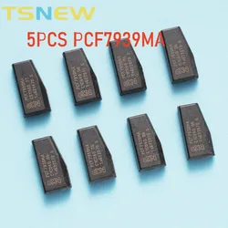 5PCS PCF7939MA (TP39) Blank Auto Car Key Carbon 4A Hitag AES Transponder Chip For Renault