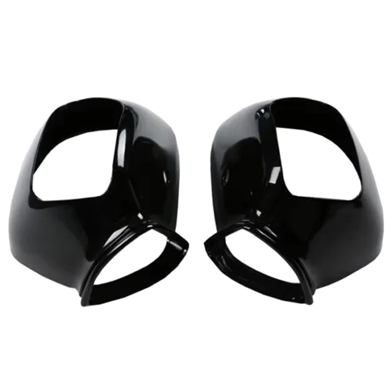 

A82M-Rear View Mirrors Frame Side Mirrors Housing Trim For Honda Goldwing GL1800 2001-2017