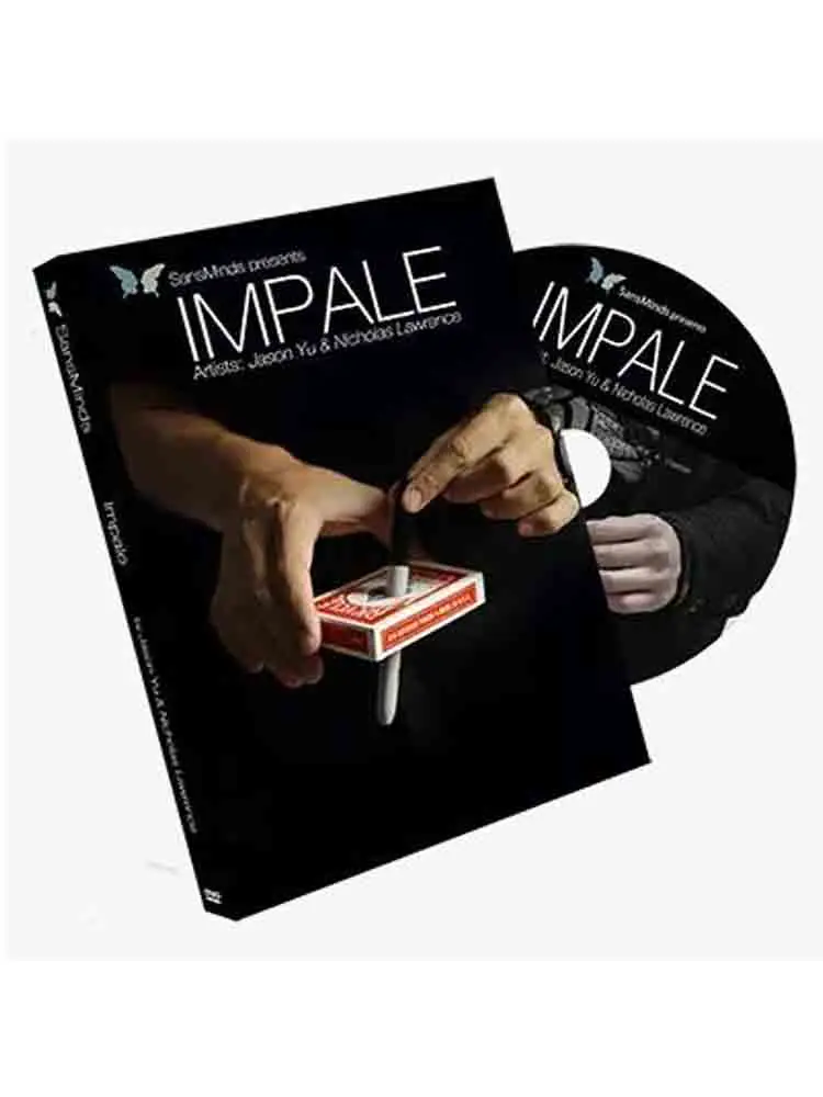 Impale Gimmicks - Card Magic Tricks,Street,Mentalism,Close Up,Stage,Illusions,Magia Toys,Joke,Gadget