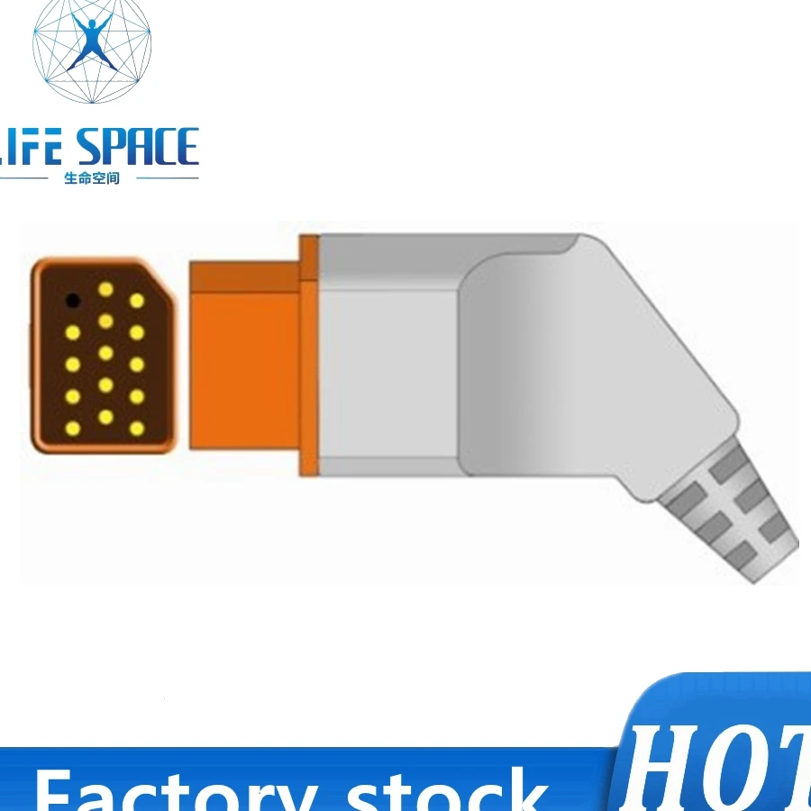 

ZPCN connector for Nihonkohden 14p IBP/IC Connector For IBP Cable or Temp. probe 5pcs packing ZPCN-614