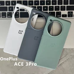 Original Phone Case For OnePlus Ace 3 Pro Ultra Slim Soft Back Case Shockproof Matte Luxury Rubber Skin Cover Funda