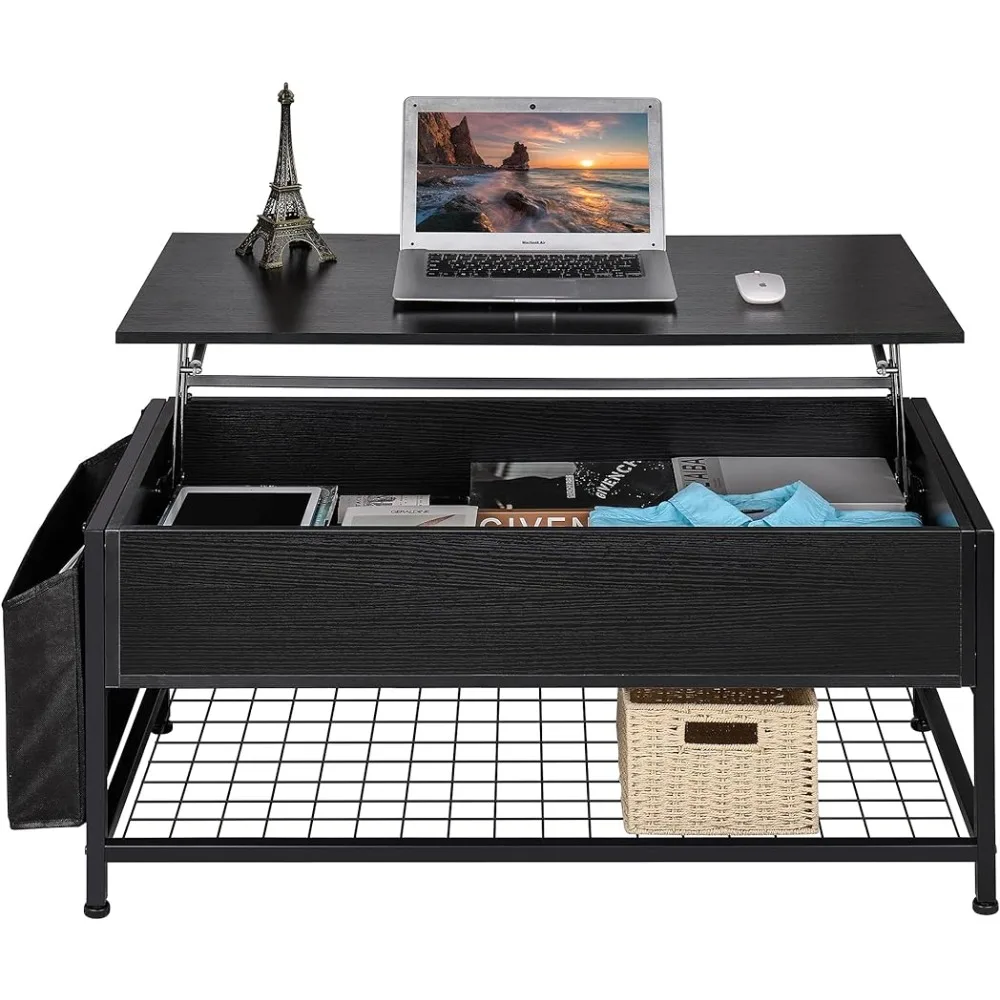 ErgoDesign-mesa de centro elevable para sala de estar, 39,5 ", L