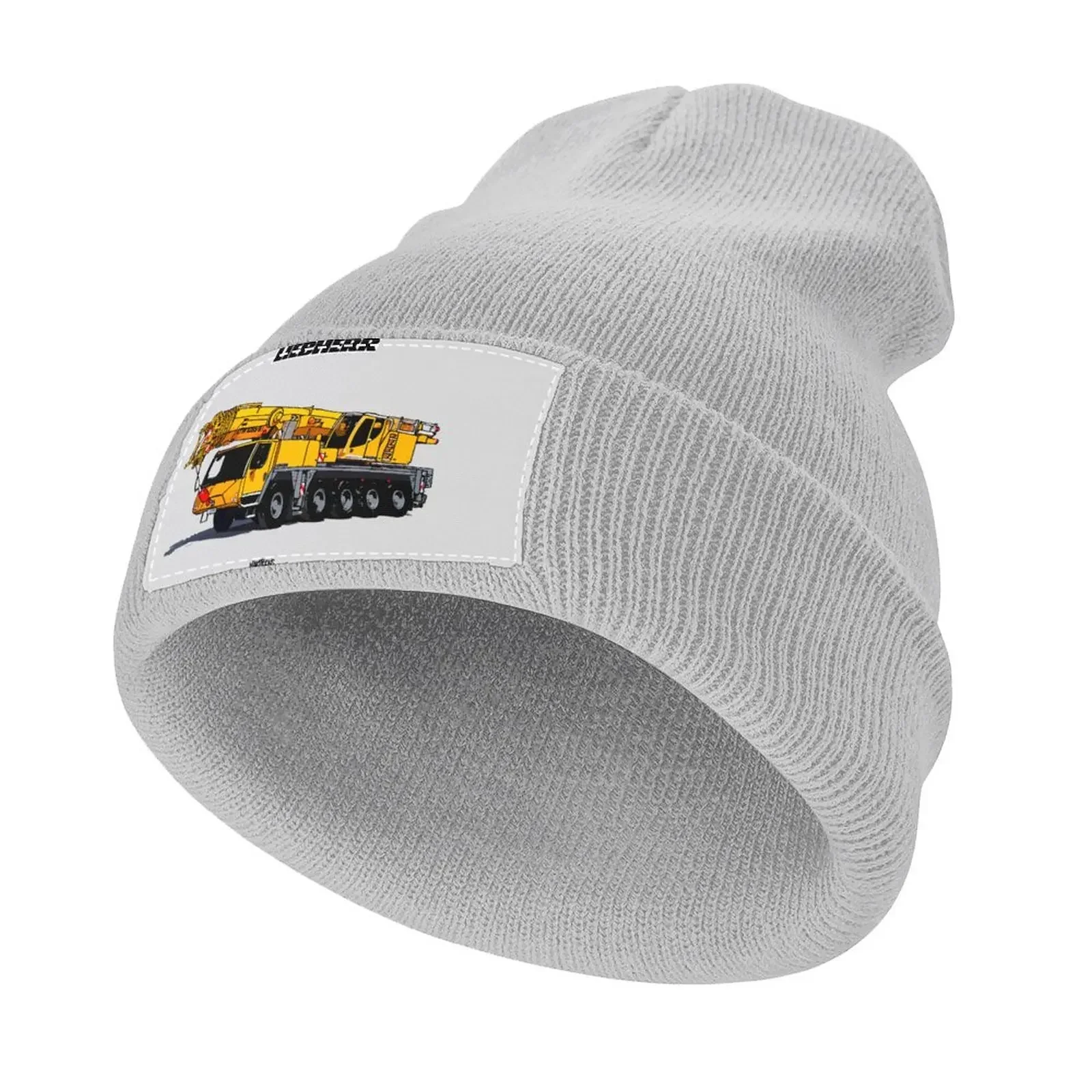 Liebherr Heavy Crane Knitted Hat Kids Hat Hat Man Luxury Women's Hats For The Sun Men's