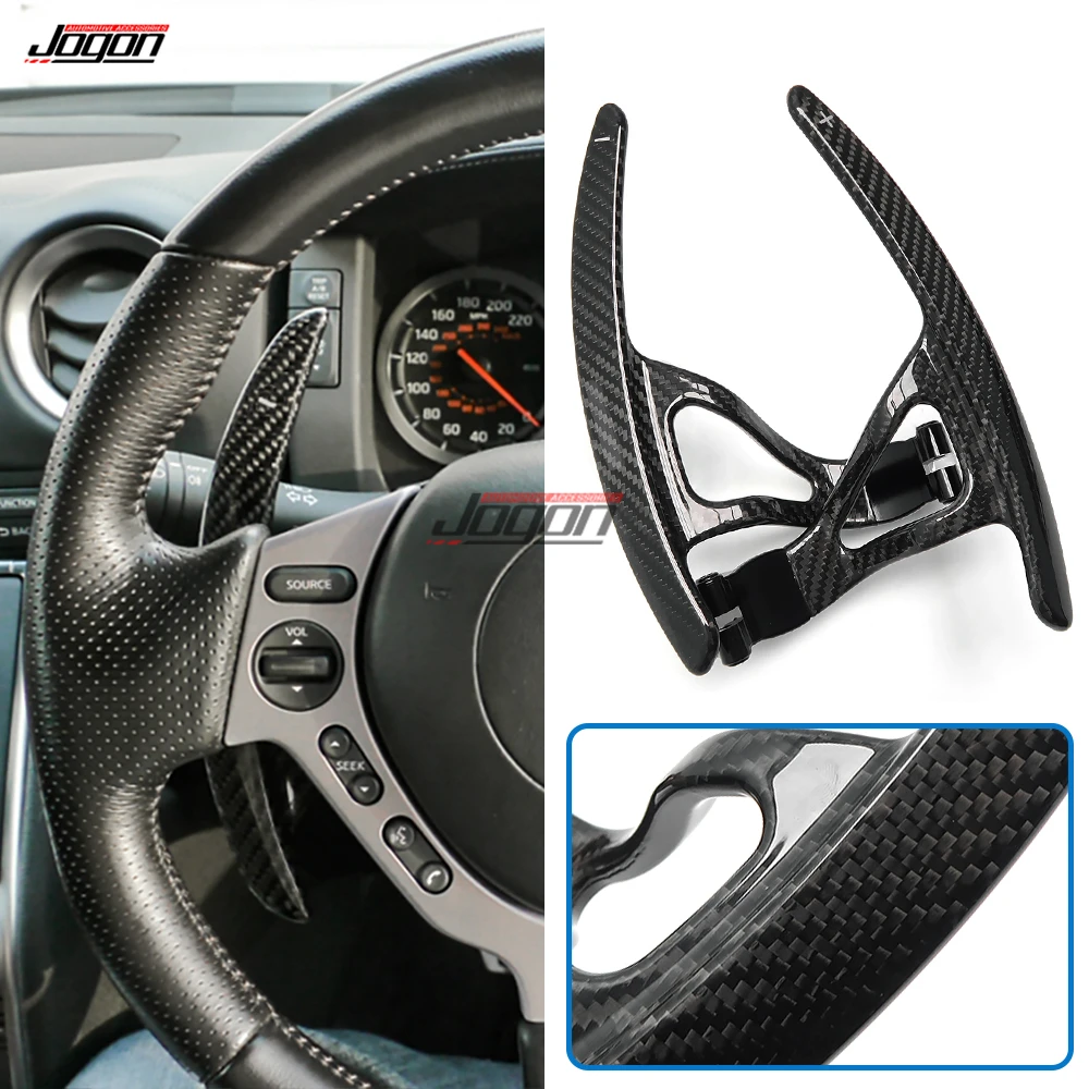 

Replace Real Carbon Fiber Paddle Shifters For NISSAN GT-R GTR Nismo R35 CBA DBA EBA 2008-2016 Car Paddles Shift DSG Styling Trim