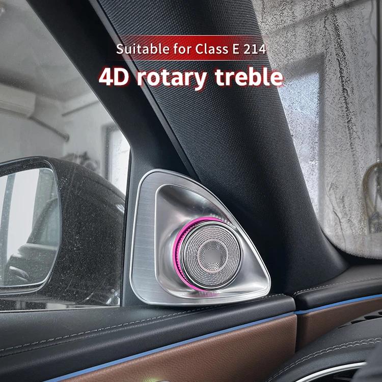 X167 4D Rotating Tweeter 64 Colors  Ambient Light For Mercedes Benz GLE/GLS-class W167  Atmosphere Lighting Rotating Treble
