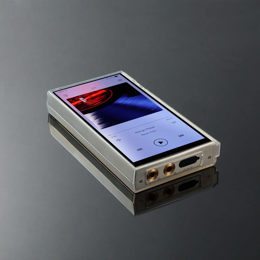 Funda protectora de TPU transparente suave para iBasso DX340 soporte Capa Couqe Funda