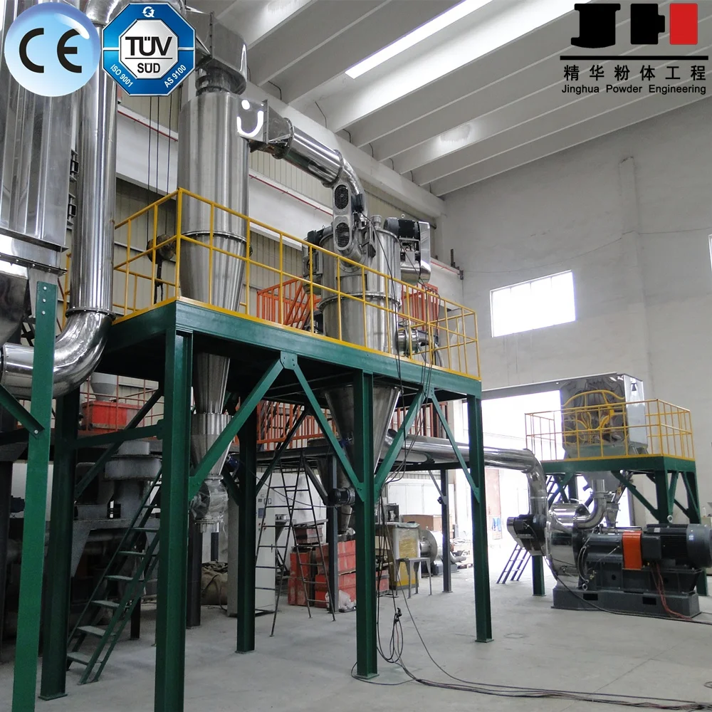 Macchina separatrice per classificazione dell'aria centrifuga