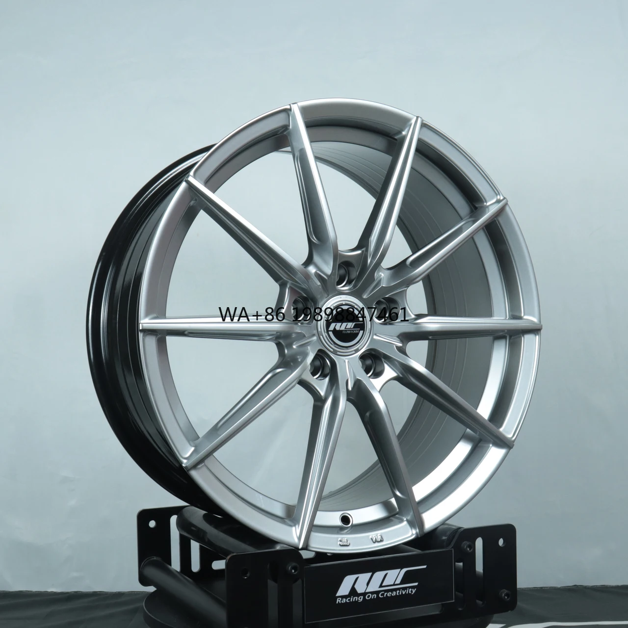 

Оптовая продажа с завода: 10-спицевые диски Flow Forming 15, 16, 17, 18, 19 дюймов для автомобилей, PCD 4x100, 5x112, 5x114.3