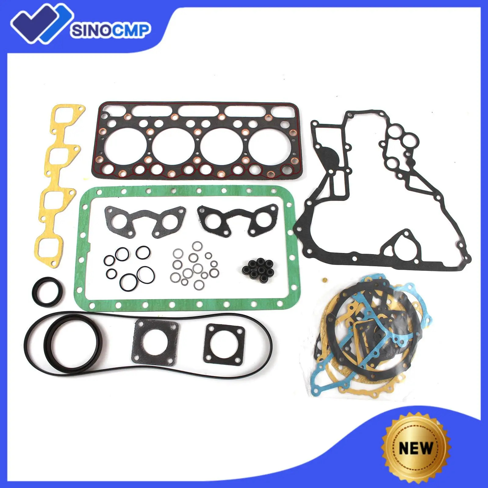 15421-03310 Engine Gasket Kit for Kubota V1702 V1702B Engine KH90 Bobcat 743 733 Excavator