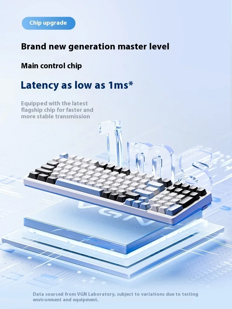 VGN V98 Pro V3 Keyboard Mekanik Tri Mode Nirkabel Keyboard Hot Swap RGB Gasket Laptop Gamer Gaming Keyboard Aksesoris PC ​