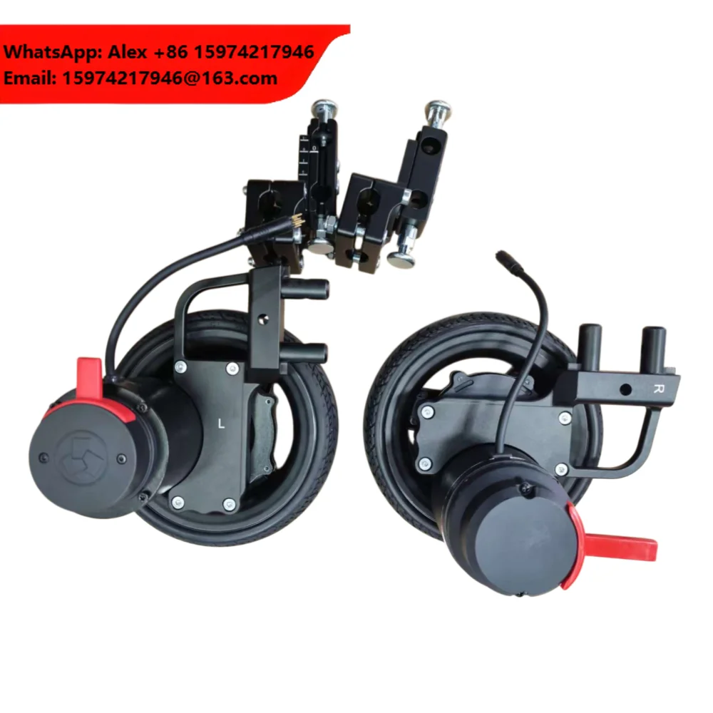CE Approved MUNIU POWER 8inch Brushless Motor Kit 24V 180W/250W 2-Year Warranty For Wheelchair Conversion Kit