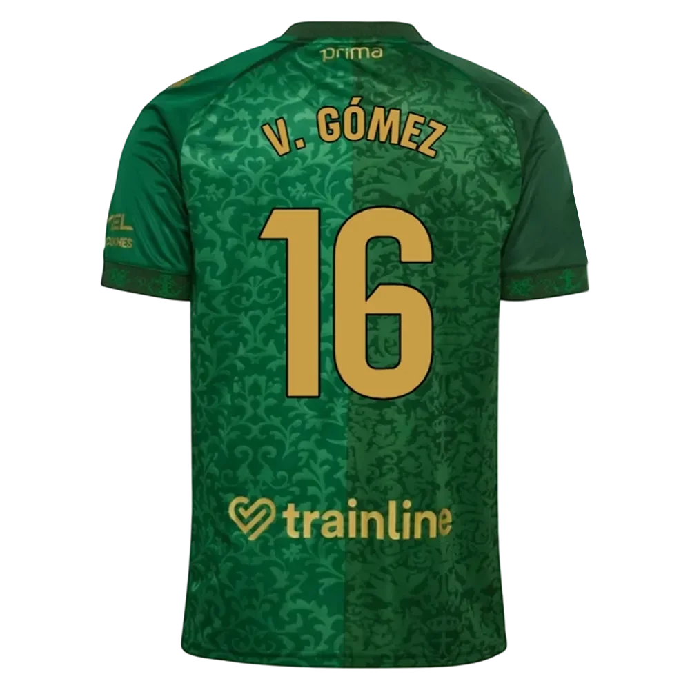 2026-27 Abde Ezzalzouli Nr.10 Antony Nr.7 Herren Kinder Weiches Match-Trainings-Atmungsaktives Fußballtrikot Erwachsene Betis Auswärts-Fußballtrikot – Detail 3
