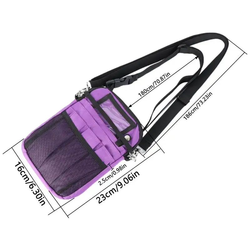 Nurse Organizer Fanny Pack Multi-Compartment Nursing Gear Pocket Nursing Fanny Pack For Nurses Nurse Fanny Pack Organizer Nurse