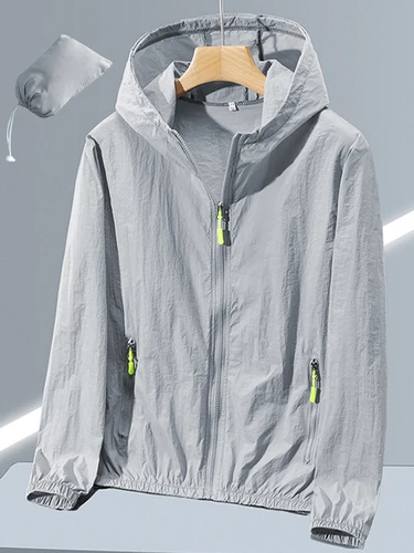 Imagen 2 del producto Nueva ropa de protección solar de verano, chaquetas para exteriores, ropa ajustada, chaquetas de protección solar ligeras para hombres y mujeres