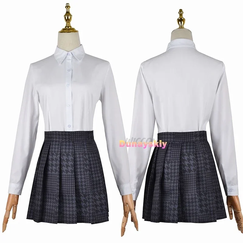 CosplayAnime Kakegurui Costume Jk-Uniform Midari Ikishima Cosplay Anime Midari Compulsive Gambler Wigs  School Girl School Suit