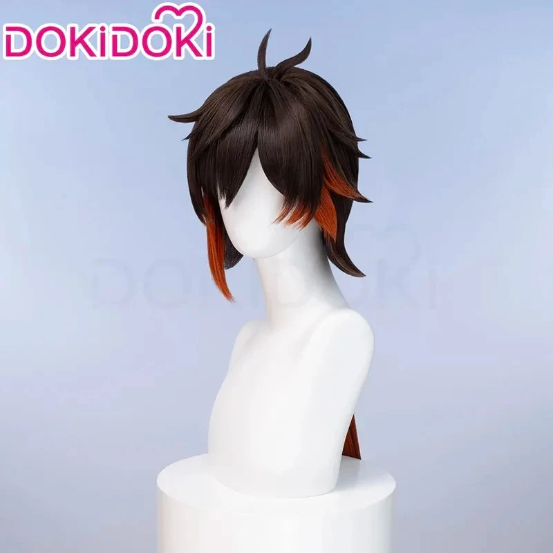 

♥Halloween Cosplay Costume IN STOCK Zhongli Dyeing Gradient Game Genshin Impact DokiDoki Free Wig Cap ZhonNew 2026 Topspeed Cos