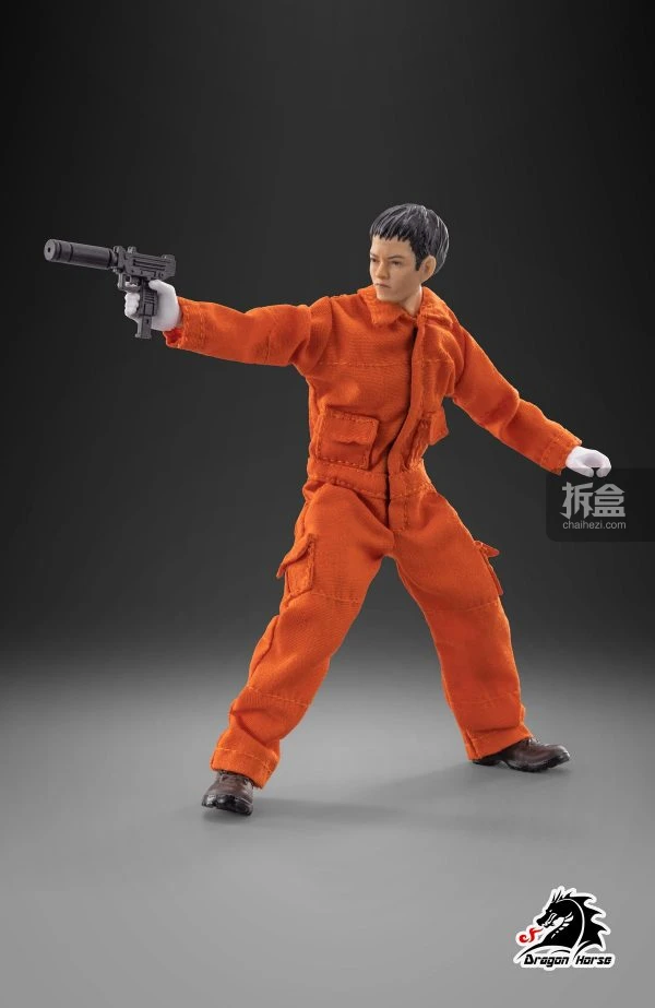 Dragon Horse Original 1/12 SCP Foundation Series SCP-181 D-class Personnel Lucky Anime Figurka Akcji Model Zabawka Prezent dla Chłopców