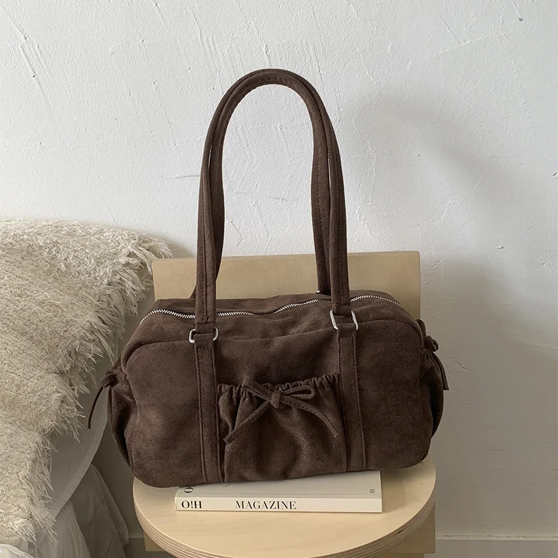 

Small Shoulder Bag for Women Autumn Winter Large Capacity Commuter Handle Bag Comfortable and Versatile Texture Bags for Travel