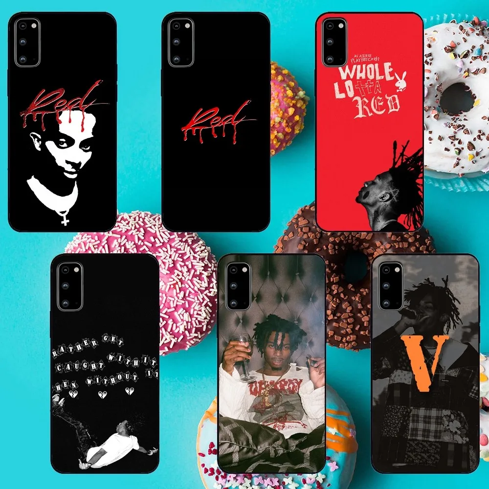 P-Playboi Carti  whole lotta red Phone Case For Samsung Galaxy S22 S24 S23 S30 Note 20 10 Plus LITE FE ULTRA Shell