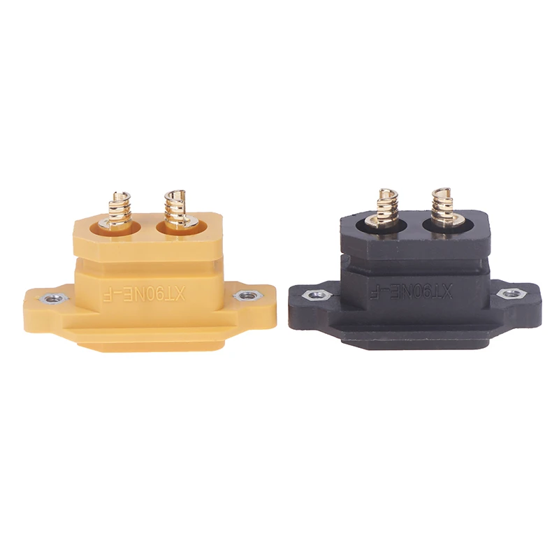 30A XT90NE Lithium Battery Charging Connector Wire Fixed Female Head Welded Type Gold-plating Terminal Male New Energy Plug