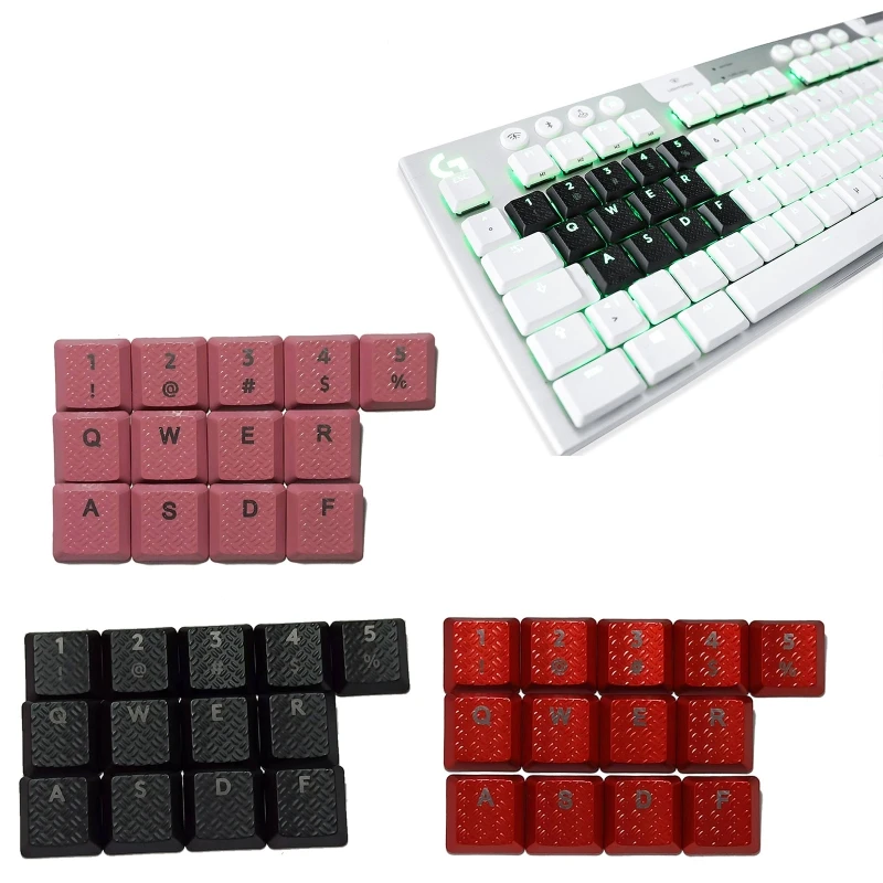 for G915TKL Keyboard RGB Backlit Non Slip keycap G915 G913 G815 G813 13PCS keycaps