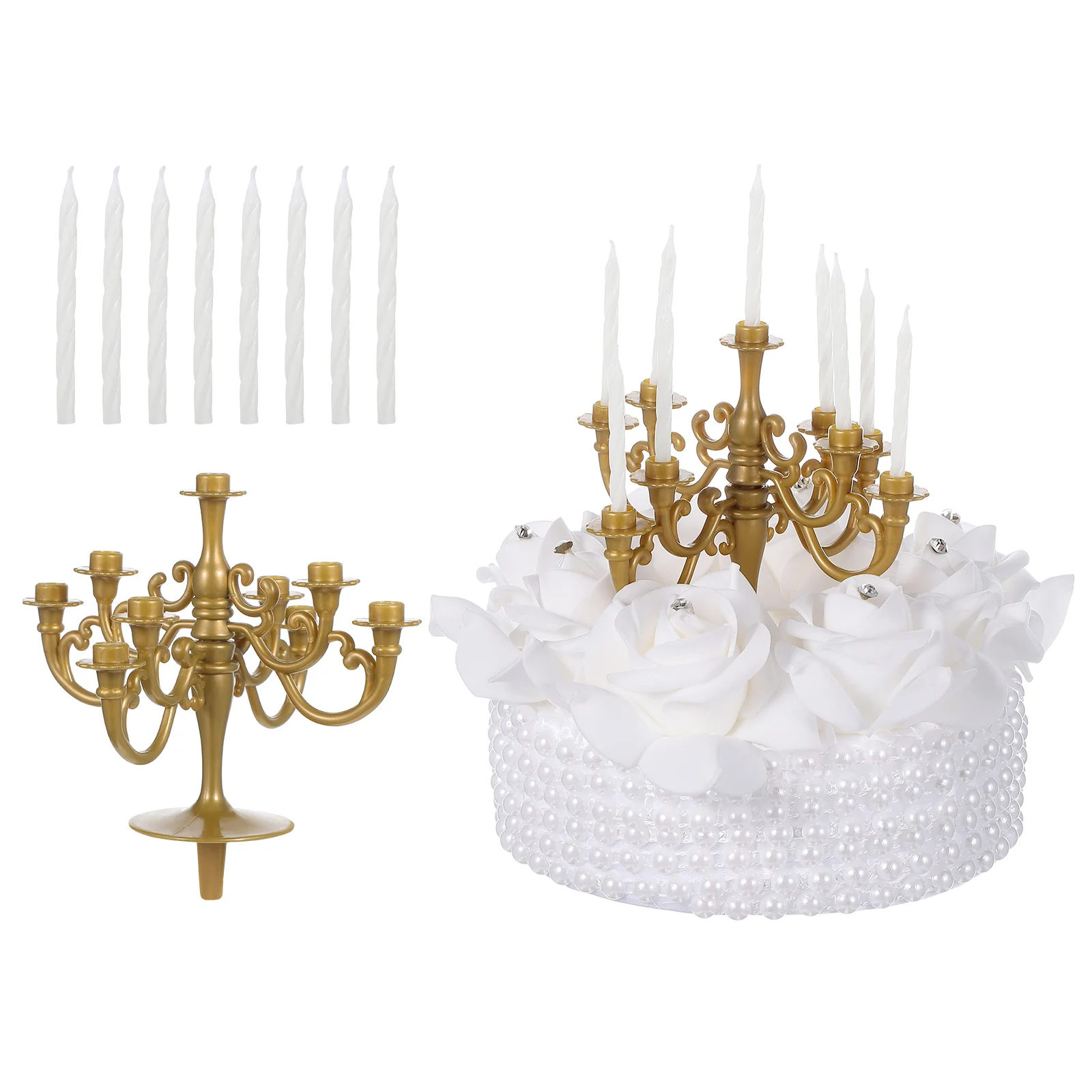 

Totority 2pcs Cake Holder Birthday Decoration Supplies Wedding Holiday Holder for Cakes