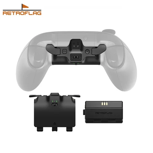 Retroflag SuperPack para controlador Xbox Series X/S con batería de litio recargable Compatible con Windows Switch Steam Deck