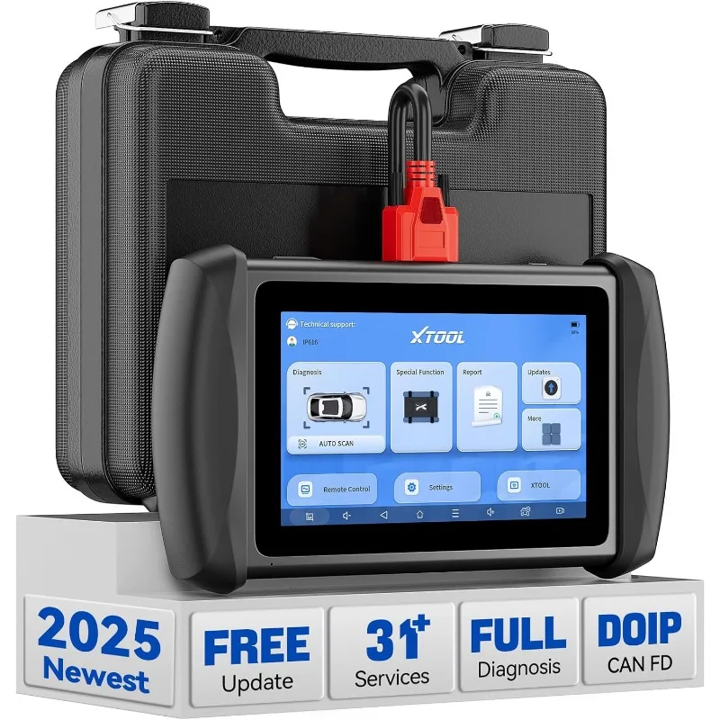 Scanner Diagnostic Tool, Lifetime Update Scan Tool, 31+ Services, ECU Configuration, CAN FD & DoIP,