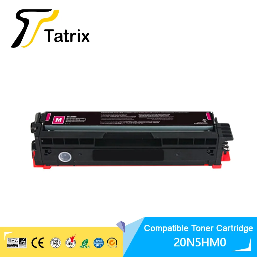 Imagem -04 - Tatrix-cartucho de Toner 20n5hk0 20n5hc0 20n5hm0 20n5hy0 Compatível com Impressora Lexmark Cs331dw Cx331adwe