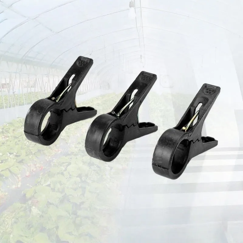 14 pcs 1.6cm Plant Support Clips, Durable Plastic Material and Firm Non-Slip Hold, ideal for Garden Cucumber Vines