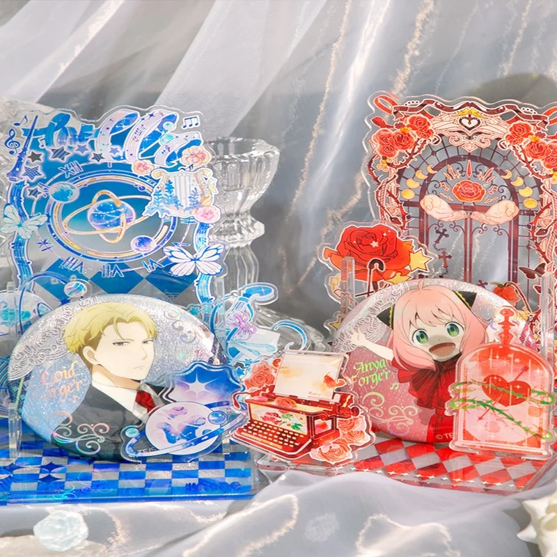 Dream Track เดสก์ท็อปปป้ายโฆษณาการ์ตูนสินค้าตัวอักษรแพลตฟอร์ม Badge การ์ดขาตั้งของเล่น ACG ตกแต่ง