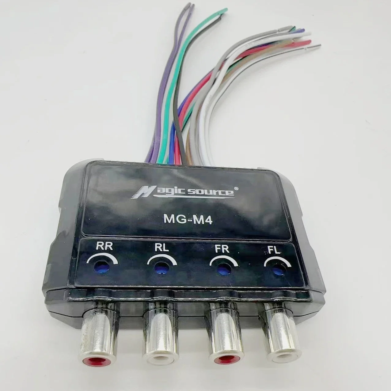 1PCS High Quality4 Channel Car Audio 4 Way High Fidelity Output Active High To Low Converter Car Host Audio Converter