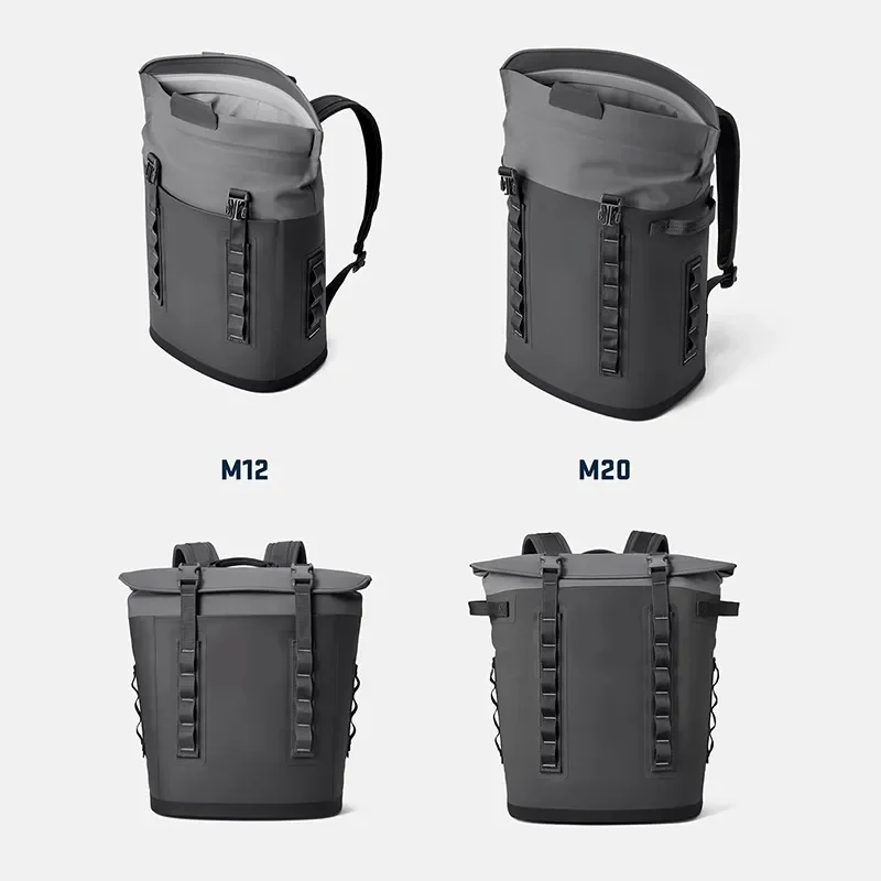 Portable TPU Ice Pack Cooler Bag Waterproof Outdoor Picnic Travel Lunch Box Thermal Insulated Food Storage Tote for Camping
