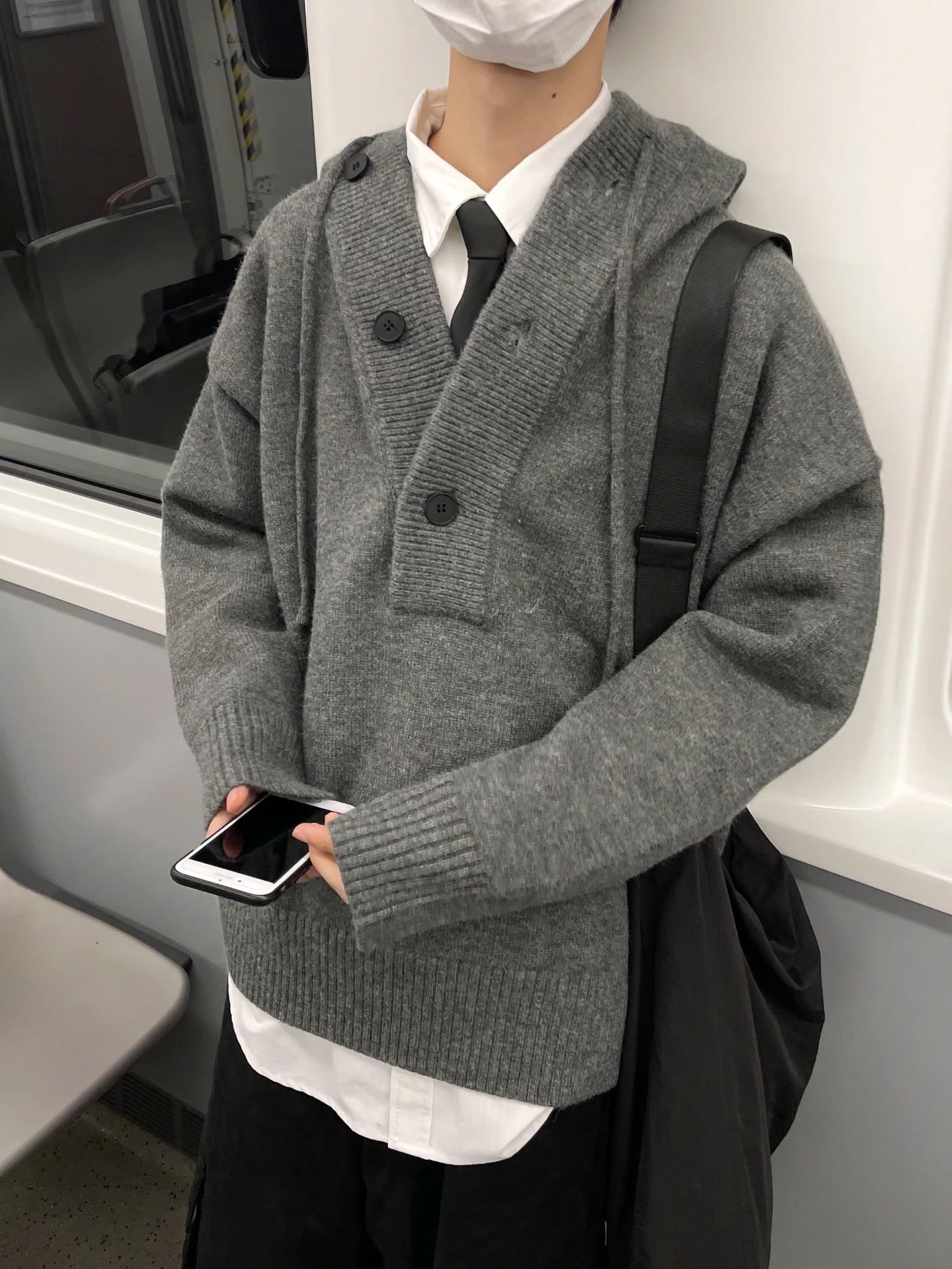 

Мужская толстовка American Sle GeekChic Heavyweight: модная весенняя модель от премиум-бренда, вязаная, свободного кроя, для комфортного отдыха, верхняя одежда