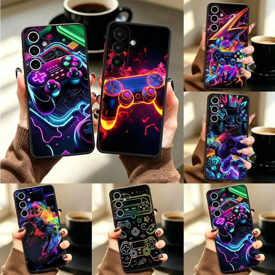 Phone Cover Case for Samsung Galaxy A57 A33 A37 A35 A34 A36 A16 A15 A14 A23 A17 A52 A72 A53 A56 A54 Game Controller Print