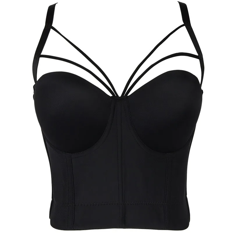 5 Colors All-matched Women Sexy Underwear Solid Staps Bra Quality Camis Female Tops