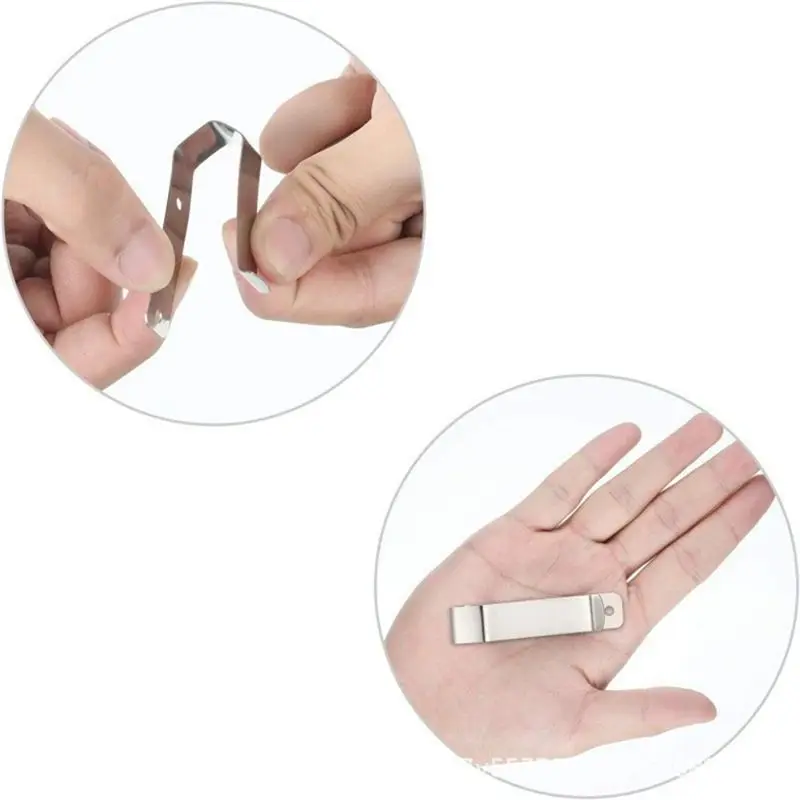 【FEEL THE DIFFERENCE 】For Garage Door Remote Replacement Visor Clip- 10Pcs Set For Remote Control Opener Accessories