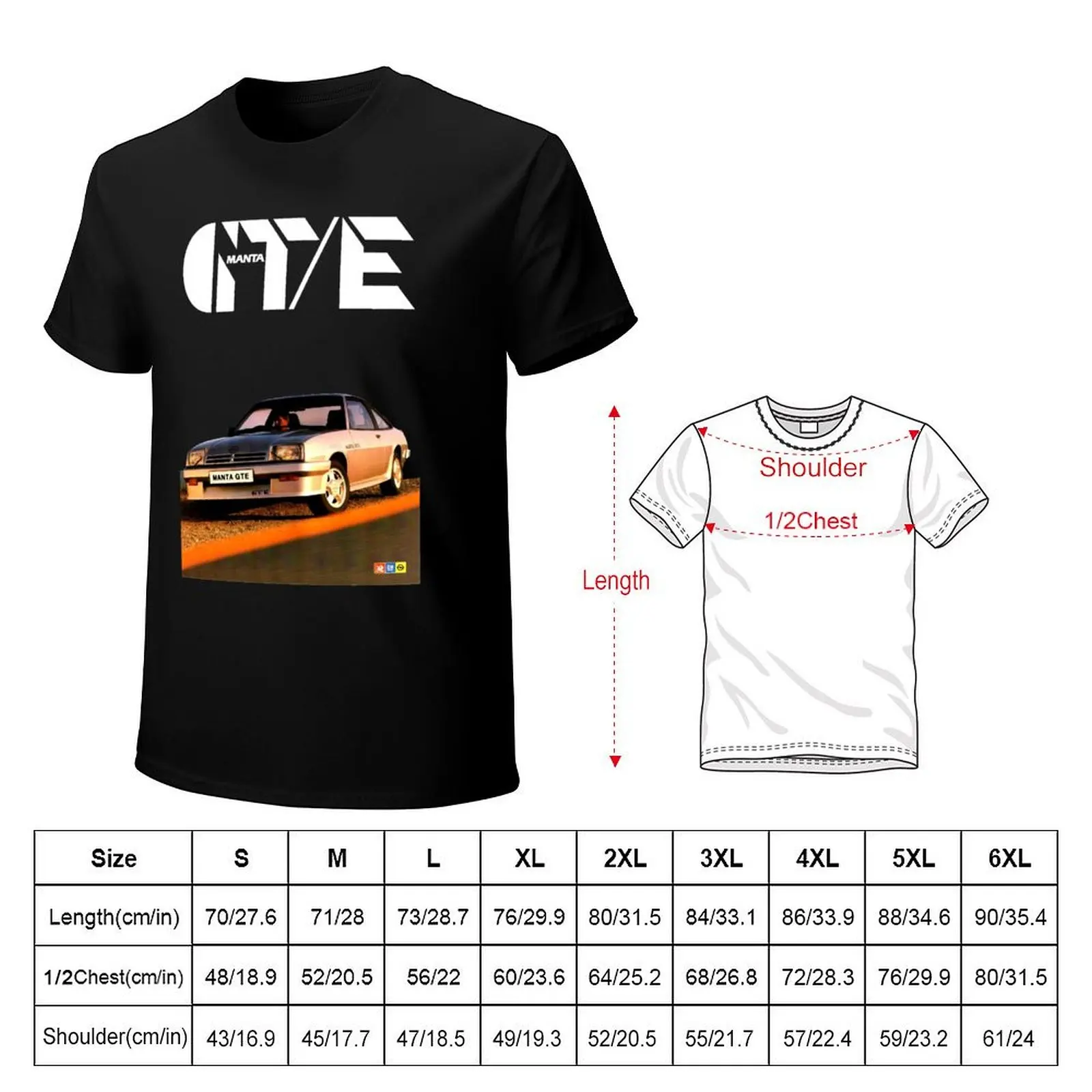 OPEL MANTA - ADVERT T-Shirt Summer Sports Quick Dry T-Shirt