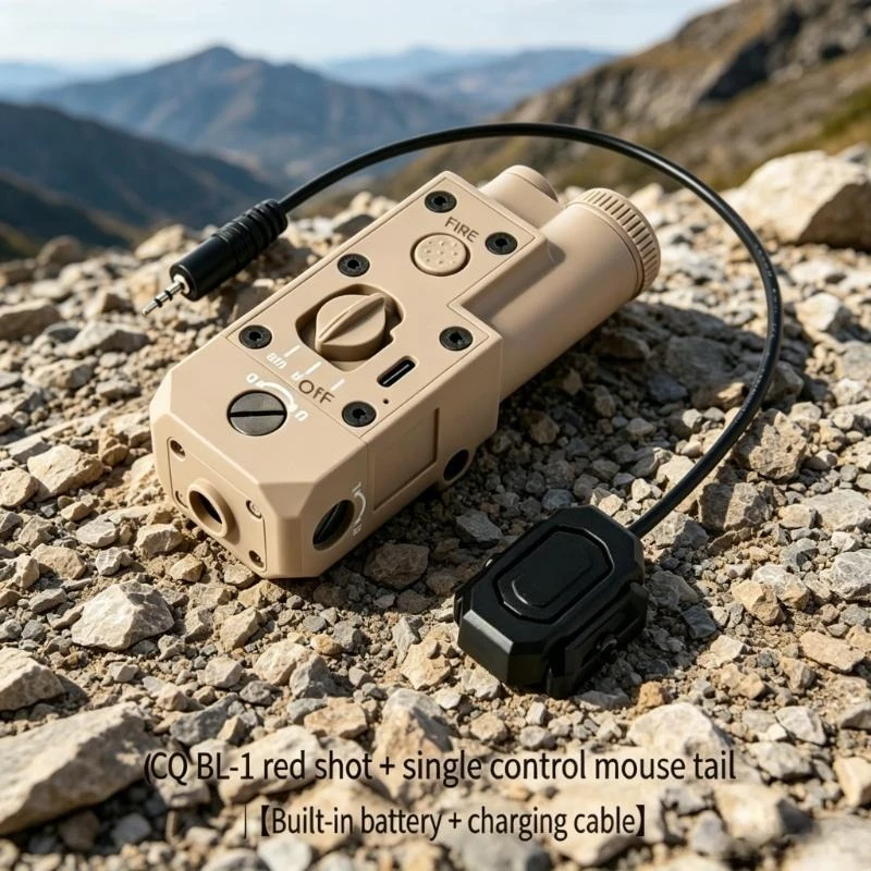 

Alloy New Single Control Two Color Tactical Flashlight Unit, Outdoor Play Toy Common Accessories