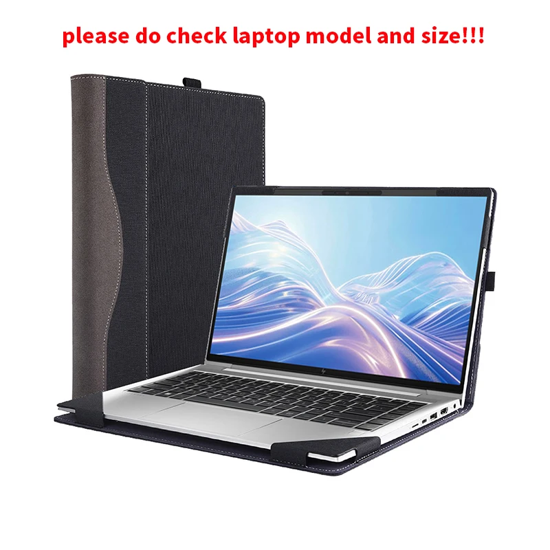 

Laptop Cover Case For Hp EliteBook 640 645 G11 ProBook 440 445 G11 14 inch Ultrabook Sleeve Detachable Notebook PC Bag Pu Skin