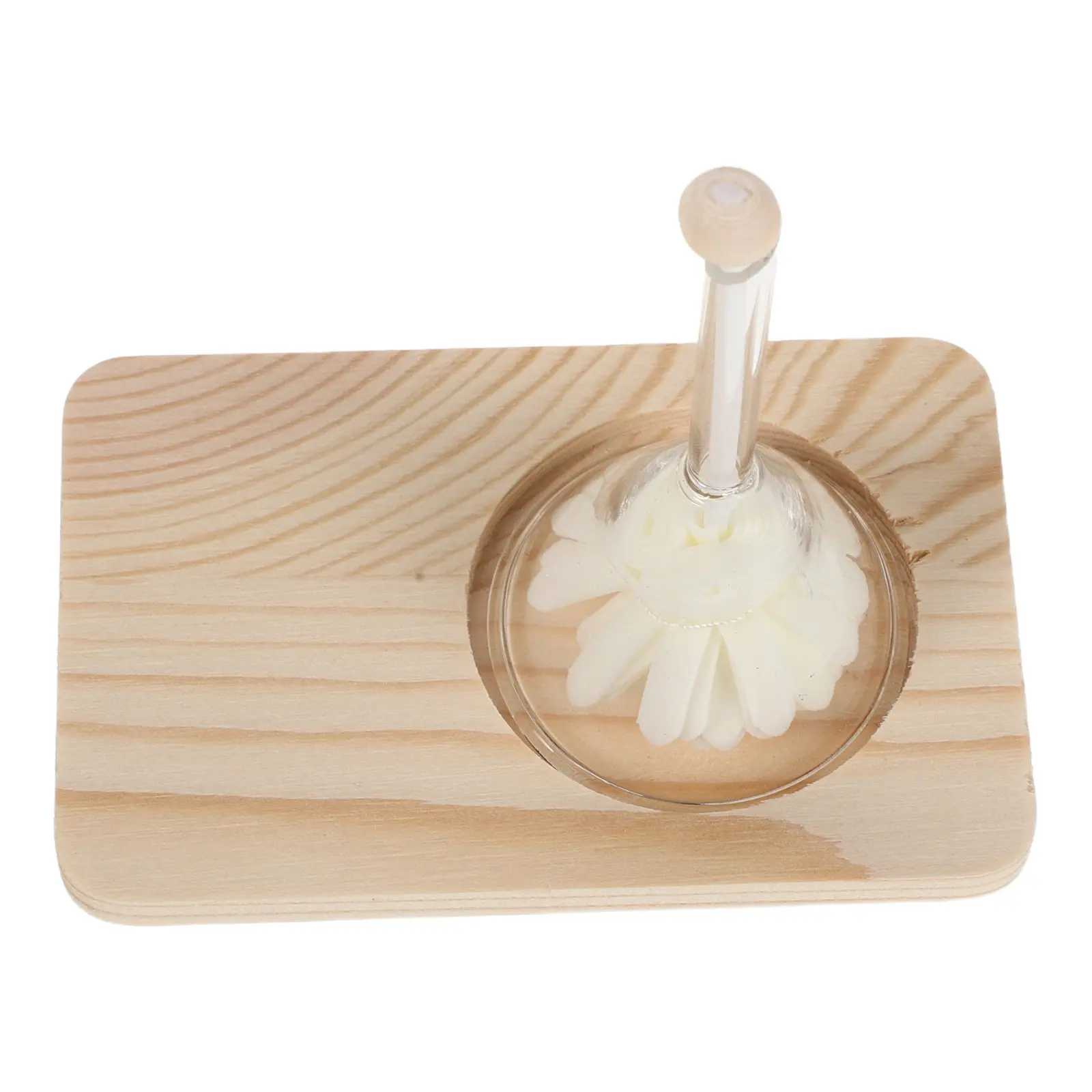 

1Set Perfume Flower Tester with Funnel Fragrance Testing Accessory Transparent Glass Scent Sampling Tool Perfume Smelling Kit