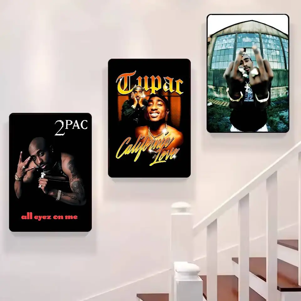 2Pac Tupac Shakur Rapper Poster 15x20cm Wall Art