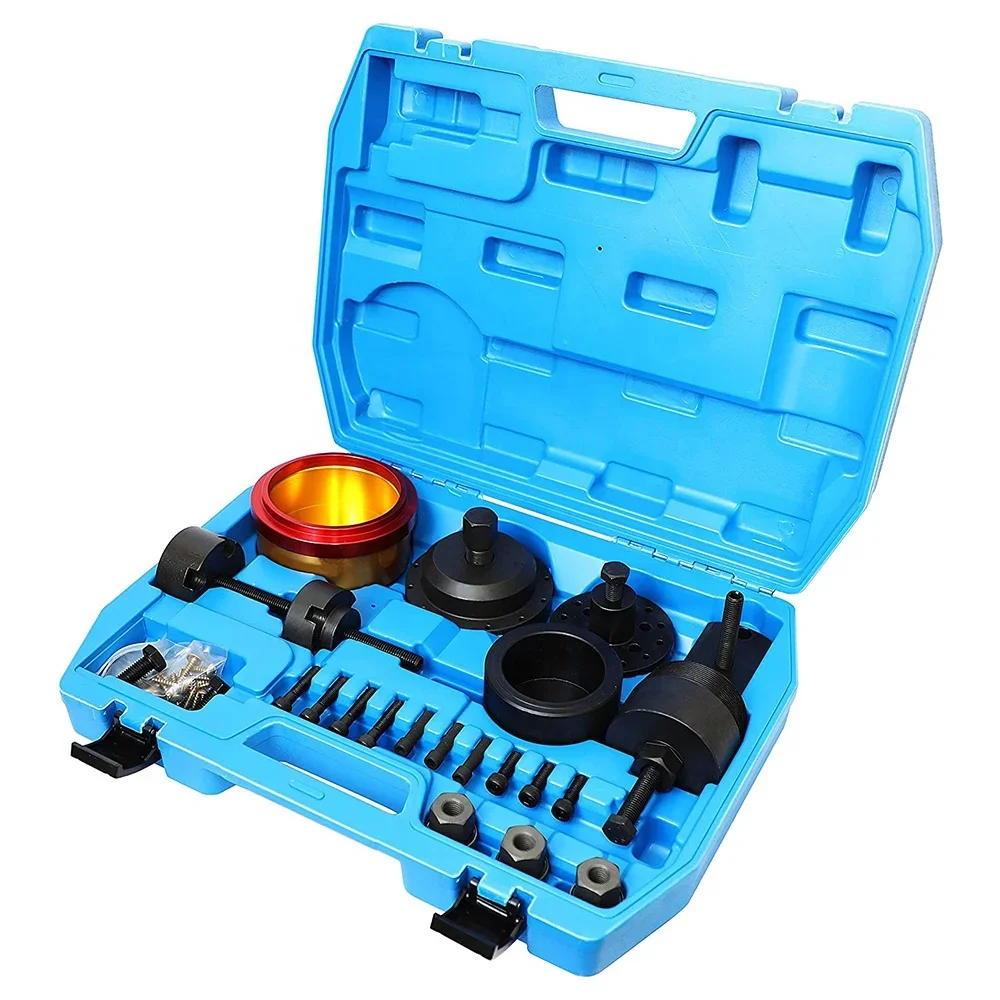 VIKTEC Crankshaft Front Rear Oil Seal Remover and Installer Kit for  N40 N42 N45 N45T N46 N46T N52 N53 N54 N55 Engine