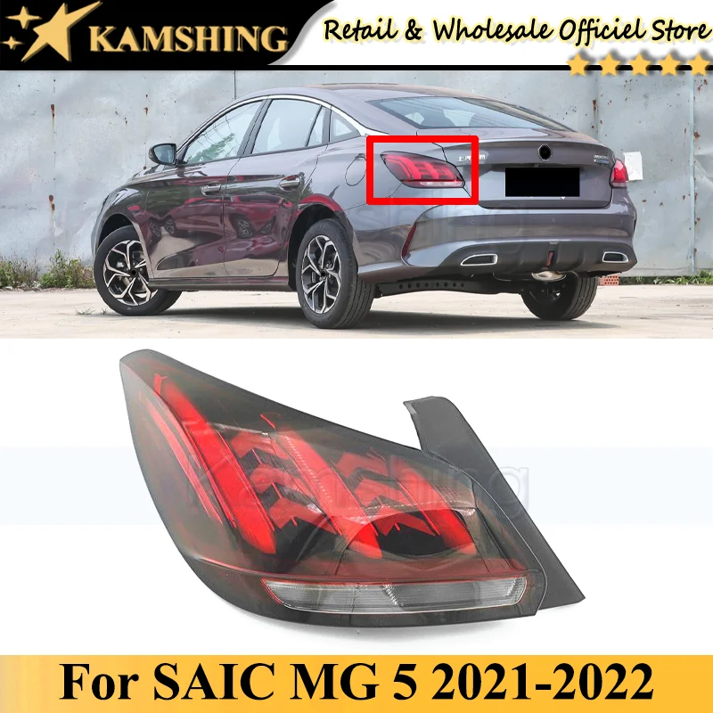 

CAPQX Rear Tail light lamp For SAIC MG 5 2021-2022 Rear Brake Light Taillight Tail lamp head Lamp