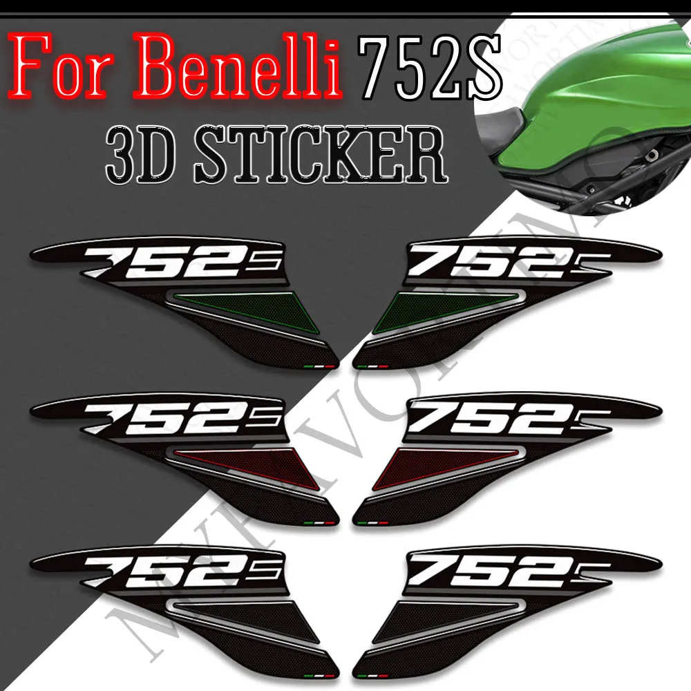 

2018 2019 2020 - 2023 2024 For Benelli TRK752S TRK 752 S Motorcycle 3D Sticker Fuel Oil Side Tank Pad Protector Decals Kit