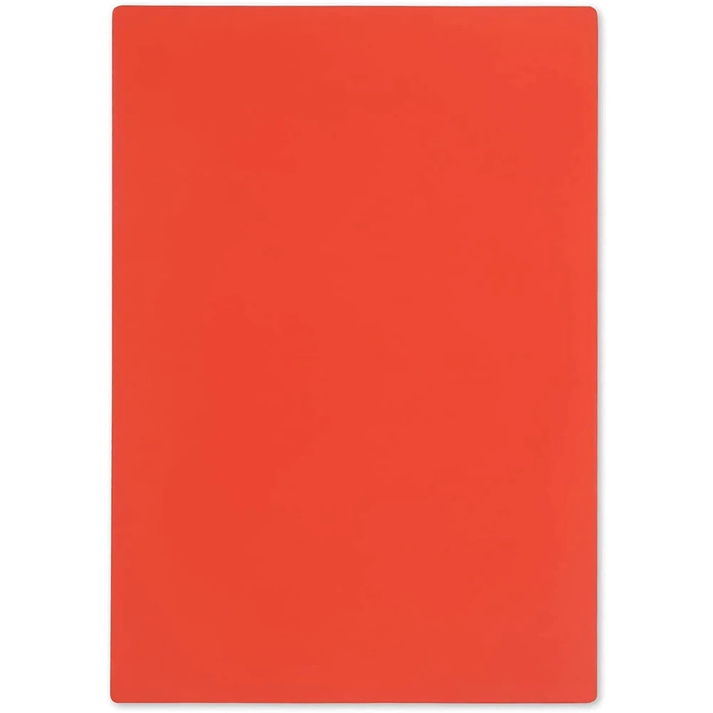 Nueva hoja de sello de goma para máquina de grabado láser con tamaño A4 de 2,3mm (naranja-rojo)