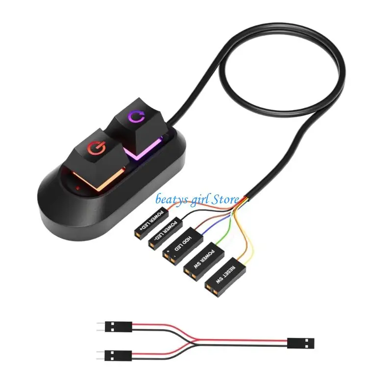 

C7AB External Power Switches And Button For PC Color Backlight Splitter
